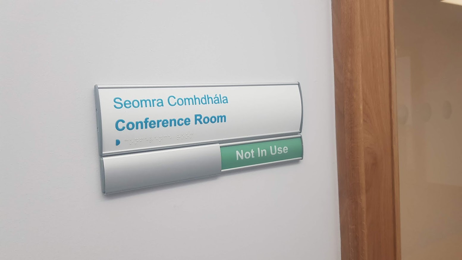 Braille Tactile Door plate