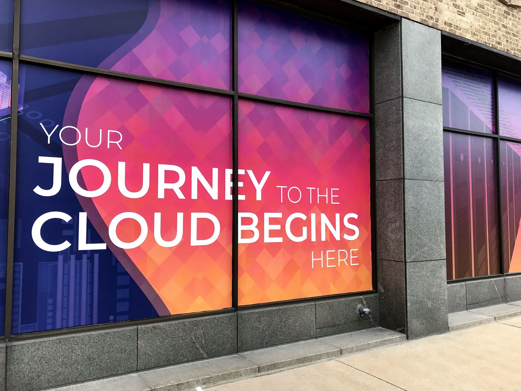 Cloud window graphics