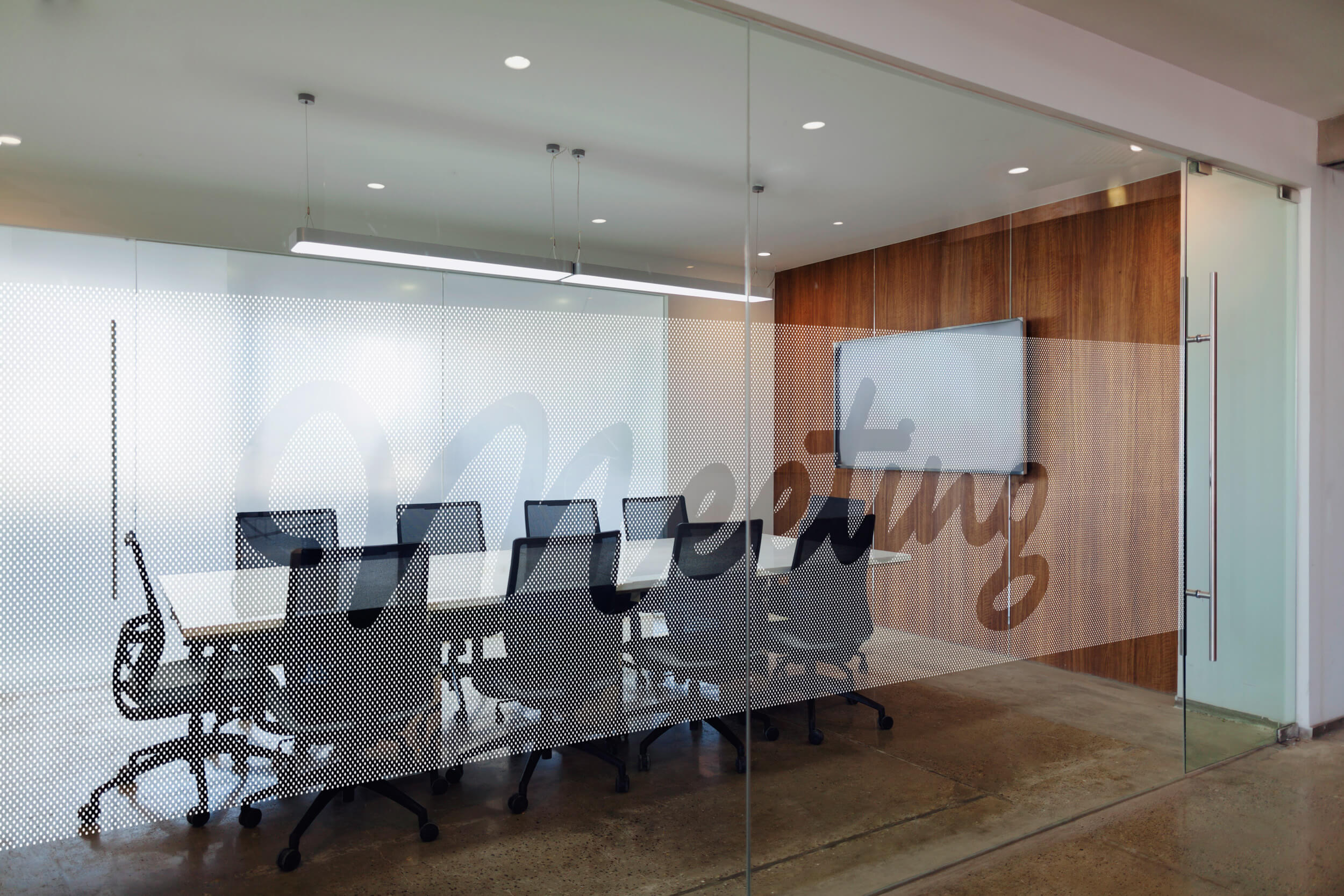 Meeting Room Frosted Vinyl
