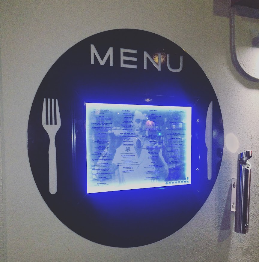 O'Sullivans Menu Sign